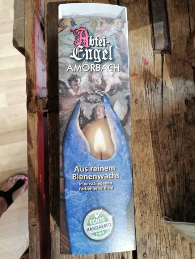 Engelkerze groß Umverpackung