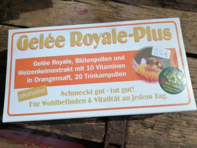 Gelee Royale Trinkampulle